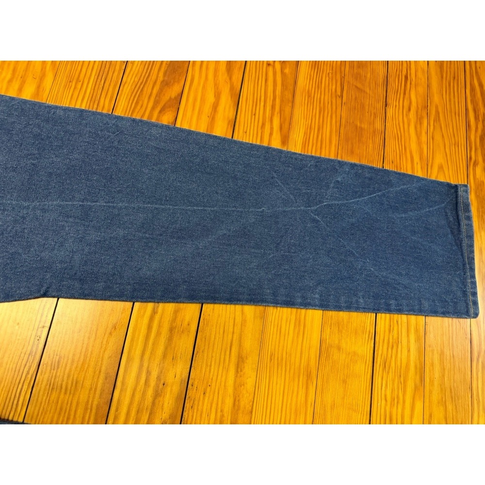Wrangler 13MWZ Cowboy Cut Jeans Mens 36x38 Blue Denim Straight Leg Western - Picture 11 of 11